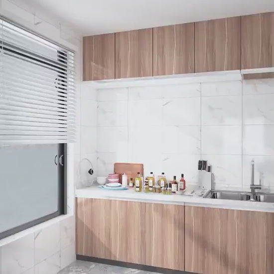 Stainless Steel Kitchen Wall